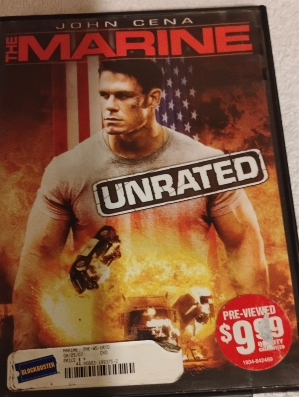 Dvd The Marine With John Cena